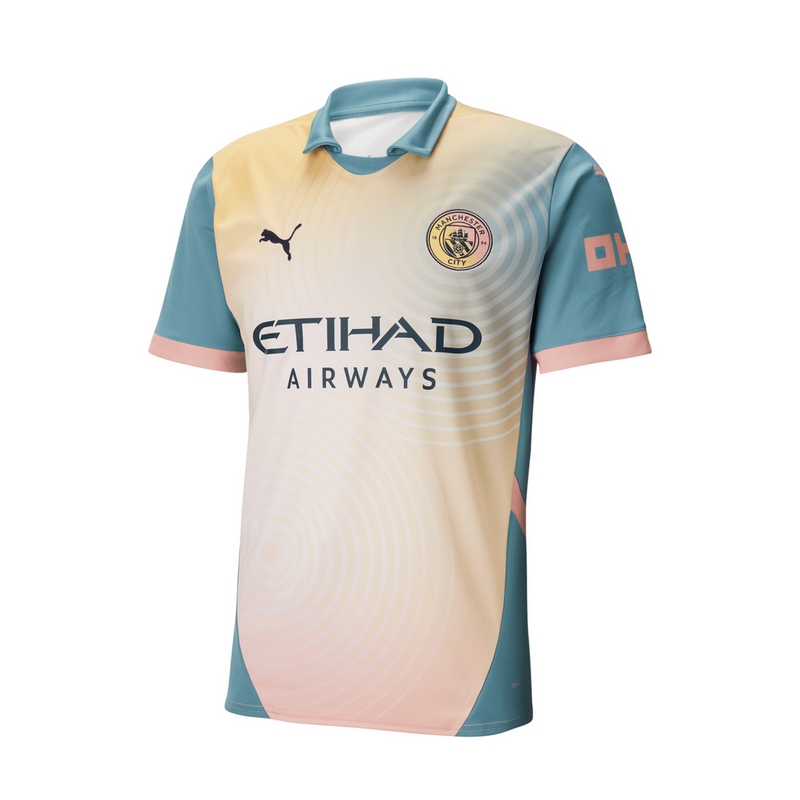 Camisa Manchester City IV 24/25 Torcedor - Azul