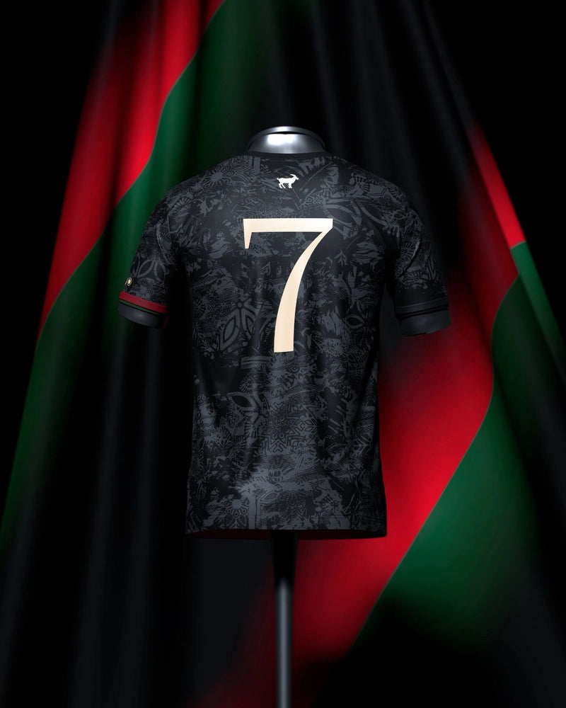 Camisa the Siu Cristiano Ronaldo 7 Preta Comma Football