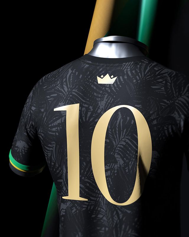 Camisa The prince Neymar Jr 10 Preta Comma Football