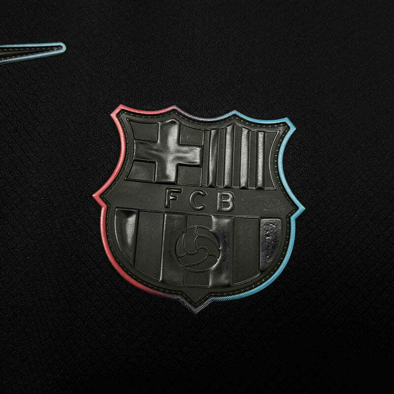 Camisa Barcelona Away 24/25 - Torcedor Masculina Preta