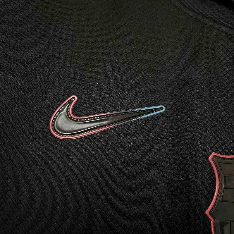Camisa Barcelona Away 24/25 - Torcedor Masculina Preta