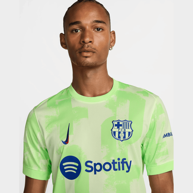 Camisa Barcelona III 2024/25 Torcedor Masculino - Verde